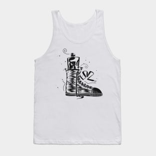 Shoe Art Tank Top